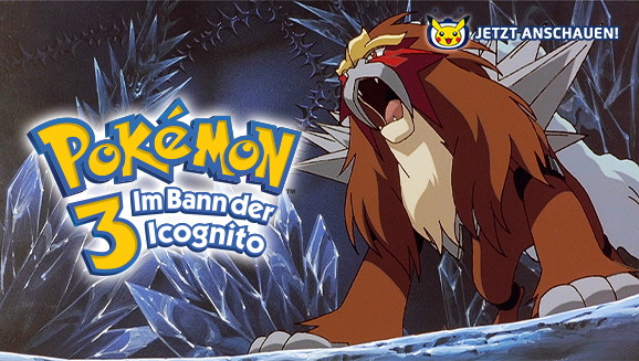 Pokémon 3 – Im Bann des Icognito jetzt auf Pokémon-TV!