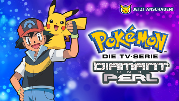 Folgen der Staffel Diamond and Pearl jetzt auf Pokémon-TV!