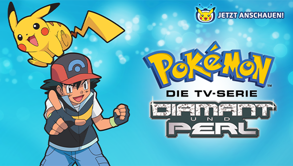 Folgen von Pokémon: DP Sieger der Sinnoh-Liga jetzt auf Pokémon-TV