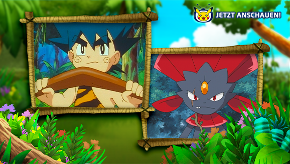 Ash erforscht Dschungel und Wälder in Pokémon – Die TV-Serie auf ...