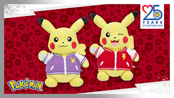 Build-A-Bear 25th Anniversary Pikachu Plush Available Now