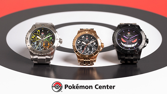 Pokémon Center × Fossil Watches and Small Leather Goods Are Here