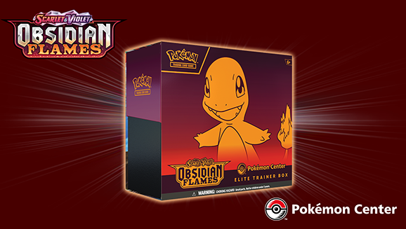 Pokémon TCG: Scarlet & Violet—Obsidian Flames Elite Trainer Box at Pokémon Center