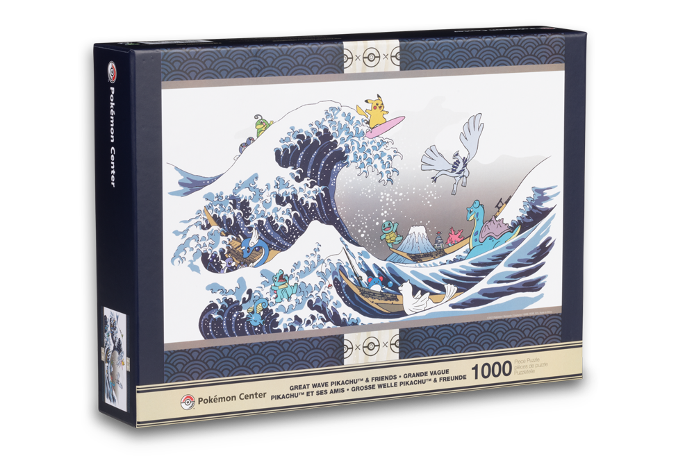 海外ポケモンセンター パズル 北斎 grassy gardening Jaunty Jigsaw Puzzles at the Pokémon Center | Pokemon.com