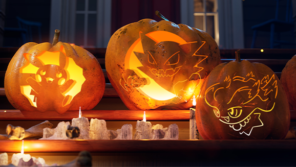 Have a Gourd Time this Halloween with Pokémon Pumpkin Stencils