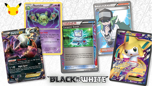 Favorite Black & White Series Cards of Pokémon TCG Superstars