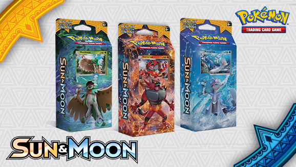 Pokémon TCG: <em>Sun & Moon</em> Theme Decks