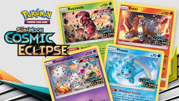 Pokémon TCG: Sun & Moon—Cosmic Eclipse Prerelease Black Star Promo Cards