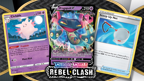 Competition-Ready Cards from Pokémon TCG: Sword & Shield—Rebel Clash