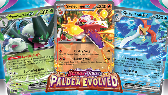 Pokémon TCG: Scarlet & Violet—Paldea Evolved Triple Play