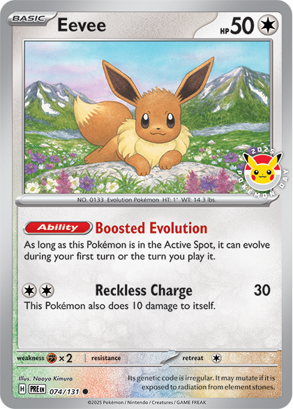 Get a Pokémon Day 2025 Pokémon TCG Promo Card Featuring Eevee as a Gift with Purchase | Pokemon.com