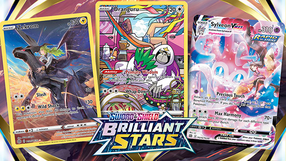 A Peek at the Cards of the Pokémon TCG: Sword & Shield—Brilliant Stars Trainer Gallery