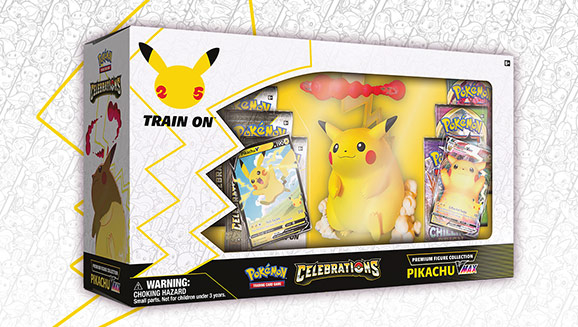 Pokémon TCG: Celebrations Premium Figure Collection—Pikachu VMAX