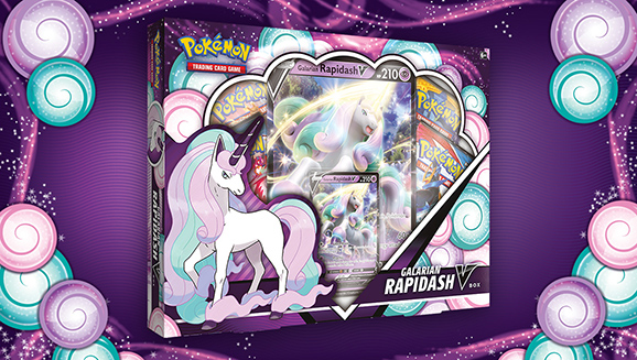 Galarian Rapidash V Box