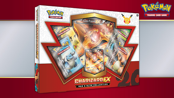 Pokémon TCG: Red & Blue Collection—Charizard-EX