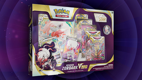 Pokémon TCG: Hisuian Zoroark VSTAR Premium Collection