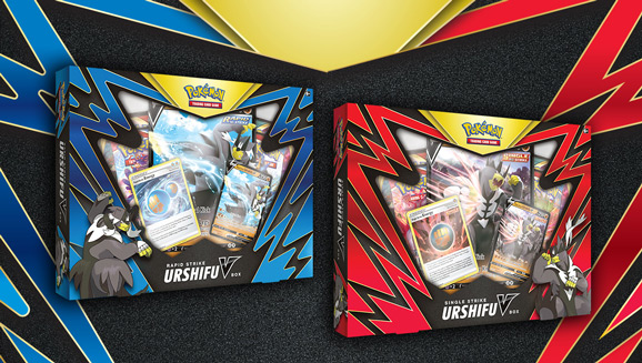 Pokémon TCG: Single Strike Urshifu V Box and Rapid Strike Urshifu V Box