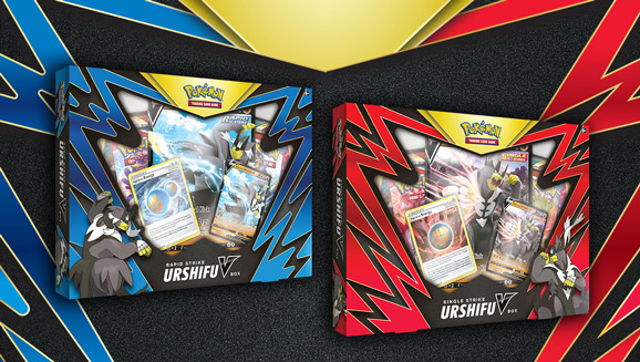 Pokmon TCG: Single Strike Urshifu V Box and Rapid Strike Urshifu V Box |  Pokemon.com