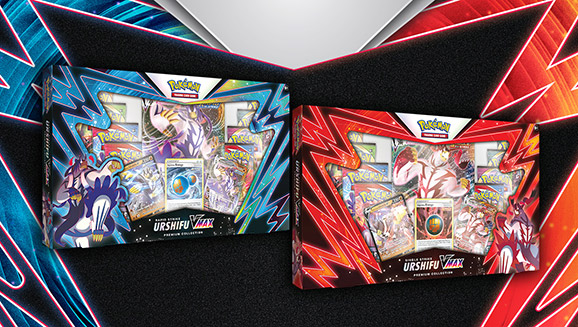 Pokémon TCG: Single Strike Urshifu VMAX and Rapid Strike Urshifu VMAX Premium Collections