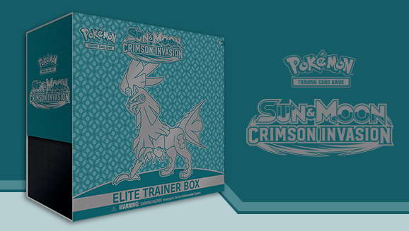 Pokémon TCG: <em>Sun & Moon—Crimson Invasion</em> Elite Trainer Box