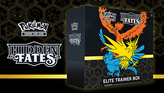 Pokémon TCG: Hidden Fates Elite Trainer Box | Pokemon.com
