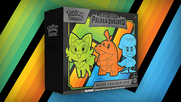 <em>Scarlet & Violet—Paldea Evolved</em> Elite Trainer Box