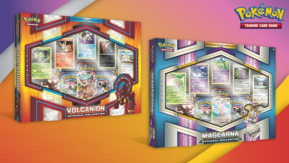 Pokémon TCG: Volcanion and Magearna Mythical Collections