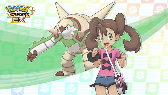 Shauna & Chesnaught in Pokémon Masters EX