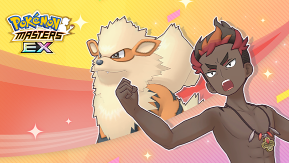 Kiawe & Arcanine Burn Things up in Pokémon Masters EX