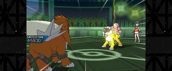 Pokemon raikou shiny lv x