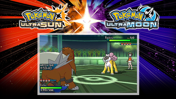 Raikou & Entei • OT: Leggende2018 • ID No. 042218 • Level 100 • Pokémon  Ultra Sun & Ultra Moon