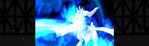 A lendária elite de Unova, Reshiram, Zekrom e Kyurem, está