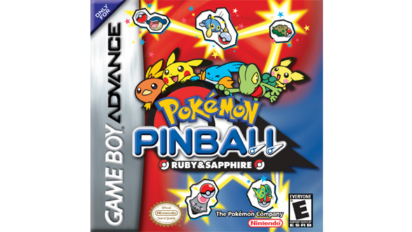 Pokémon Pinball: Ruby and Sapphire art