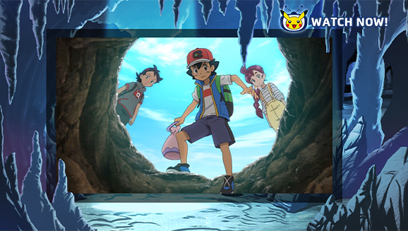 Explore Caves with Ash and Pikachu on Pokémon TV