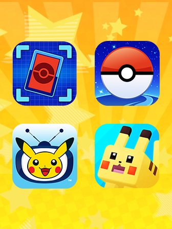 Mira las aplicaciones móviles Pokémon