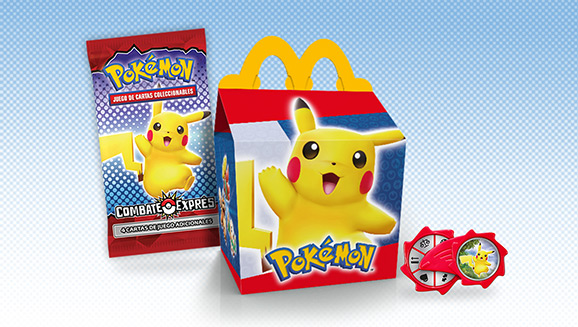 McDonald’s y Pokémon presentan Combate Exprés de JCC Pokémon en los Happy Meal