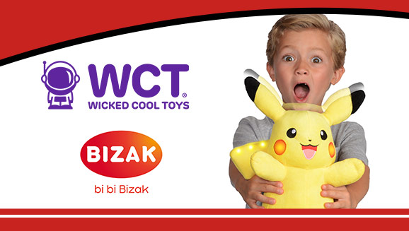 Juega y habla con el peluche de Pikachu en acción de Wicked Cool Toys