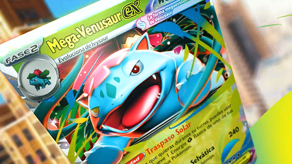 Alucina con Megaevolución de JCC Pokémon