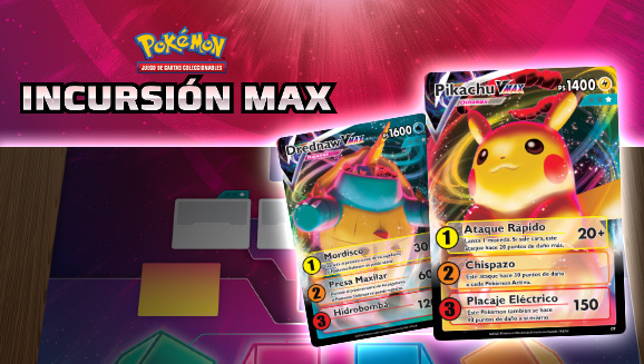La nueva Incursión Max de JCC Pokémon os permite participar juntos en combates contra grandes Pokémon Jefe
