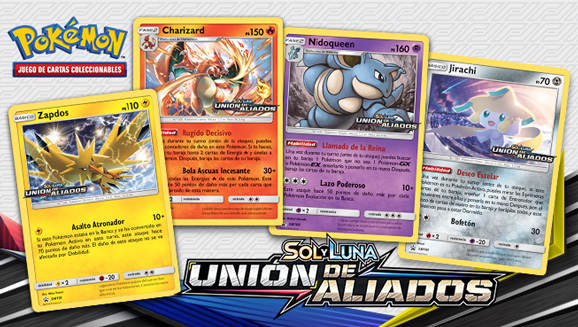 ¡Prueba nuevas cartas con tus amigos en un prelanzamiento de Sol y Luna-Unión de Aliados!