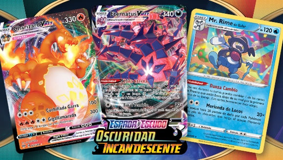 Cartas para tener en cuenta en la expansión <em>Espada y Escudo-Oscuridad Incandescente</em> de JCC Pokémon