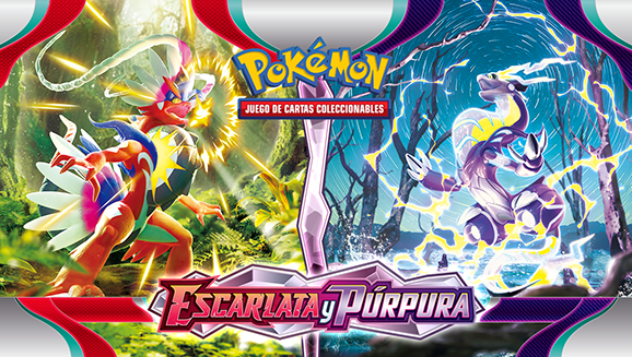 Ya está disponible Escarlata y Púrpura de JCC Pokémon