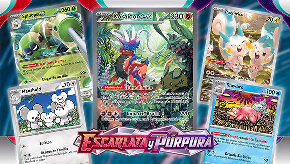 Maushold, Koraidon ex, and More from Pokémon TCG: Scarlet & Violet