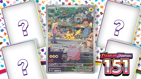 Pikachu, Alakazam ex y mucho más en Escarlata y Púrpura-151 de JCC Pokémon