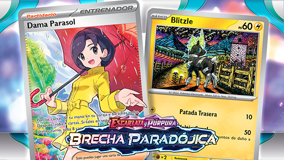 Las ilustraciones de la expansión Escarlata y Púrpura-Brecha Paradójica de JCC Pokémon