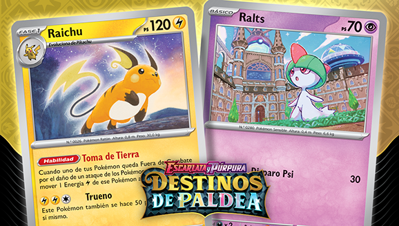 Las ilustraciones de la expansión Escarlata y Púrpura-Destinos de Paldea de JCC Pokémon