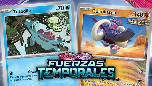 Las ilustraciones de la expansión Escarlata y Púrpura-Fuerzas Temporales de JCC Pokémon