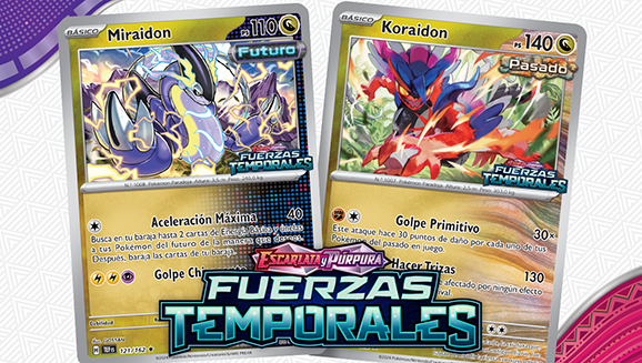 Incorpora el poder legendario en tu colección con las cartas de promoción de Koraidon y Miraidon