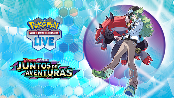 Lánzate a la diversión con Escarlata y Púrpura-Juntos de Aventuras en JCC Pokémon Live