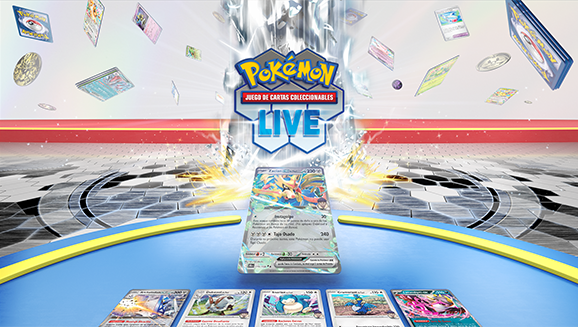 ¡Combate contra jugadores de todo el mundo en JCC Pokémon Live!